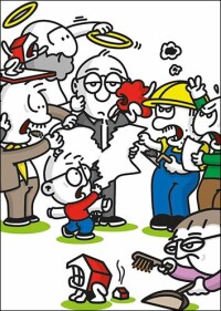 Humorvoll skizziert: „Der Architekt und andere Bauwesen“