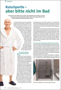 DSH-Magazin: Gummimatten sind im Bad keine (Dauer-)Lösung