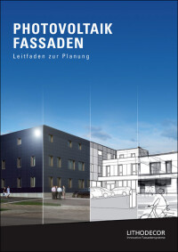 Fachbuch zu bauwerkintegrierten Photovoltaik-Fassaden von der  TU Dresden und Lithodecor