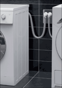 Waschgeräte-Siphon 400 Vario von Dallmer kann auch mit zwei Geräten