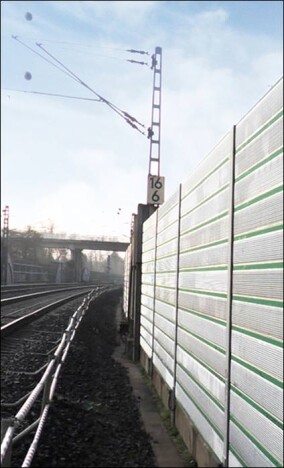 NoisePhalanX: wartungsfreie und leicht zu montierende Lärmschutzwände