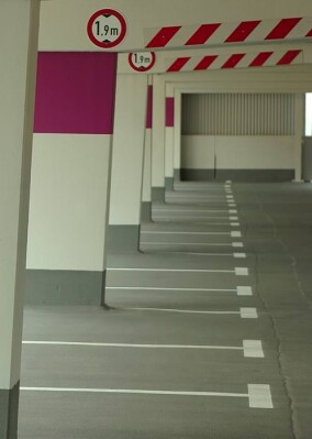 Kathodischer Korrosionsschutz im Parkhaus Reichwalds Ecke in Siegen