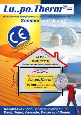 Urteil: Verbot von Werbeaussagen zum Dämmstoff „Lu..po. Therm B2+8“ bestätigt
