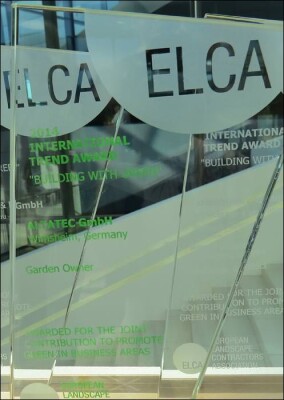 Englischer Privatgarten gewinnt Internationalen ELCA-Trendpreis „Bauen mit Grün“