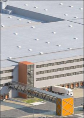 Flachdachabdichtung für Deutschlands größte Kleiderschränke liefert Mapei