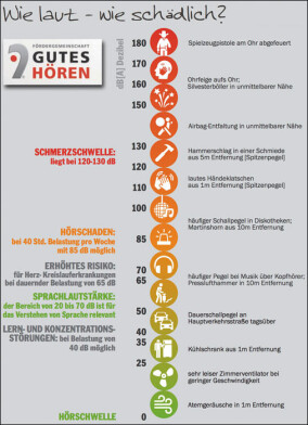 Lärmometer: Bunt und laut - gefährlicher Lärm (nicht nur) zum Jahreswechsel