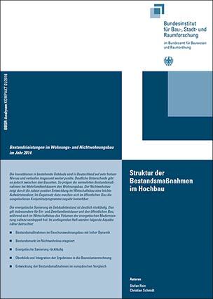 Studie „Struktur der Bestandsmaßnahmen im Hochbau“