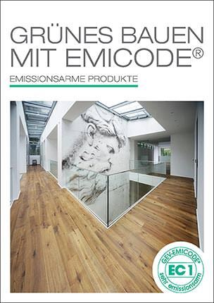 Broschüre „Grünes Bauen mit dem EMICODE - emissionsarme Produkte“