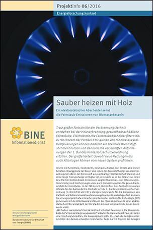 BINE-Projektinfo „Sauber heizen mit Holz“ (06/2016)