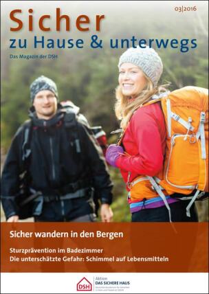 Zeitschrift „SICHER zu Hause & unterwegs“