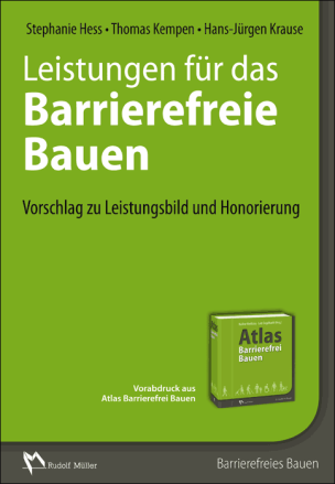 Leistungen für das Barrierefreie Bauen