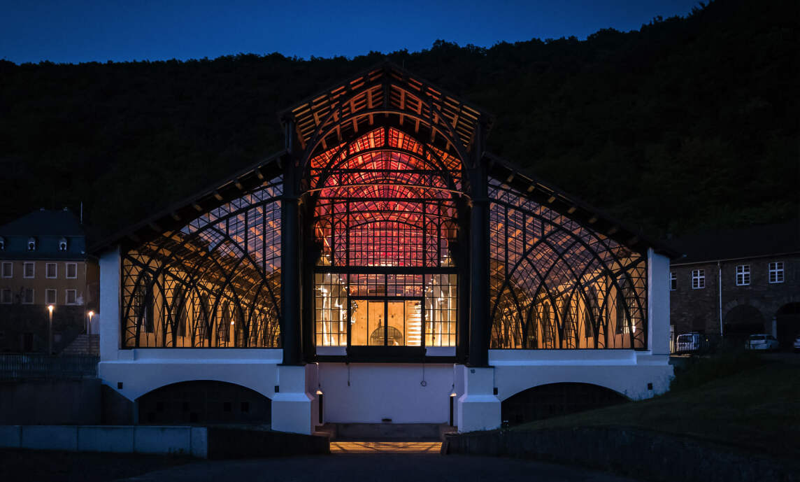 Gießhalle Sayner Hütte, Bendorf - Licht Kunst Licht AG (© Johannes Roloff)