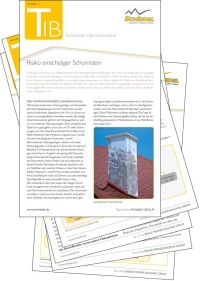 TIB - Technische Informations-Blätter von Schiedel für Planungs-Profis