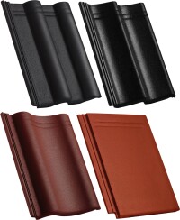 Creaton bietet Betondachsteine in drei Oberflächenqualitäten an