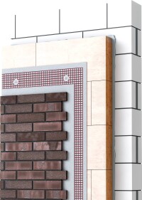 Klinker-Riemchen neu für das Resol-WDVS von Saint-Gobain Weber