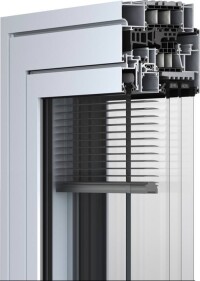 Wicline115 AFS: Neues Verbundfenster von Wicona mit integrierter Jalousie und hohem Schallschutz