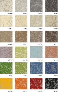 Noraplan Lona - ein Kautschukboden „wie ein Jackson Pollock“