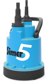 Simer Update: Die neue Version der flach absaugenden Pumpe für u.a. automatischen Betrieb