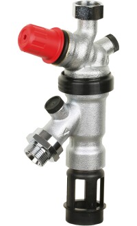 Neuer Systemtrenner mit integriertem Druckminderereinsatz zum leichten Nachfüllen der Heizanlage