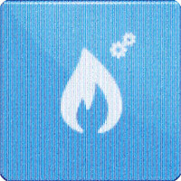 Echtes Holzkaminfeuer digital regeln