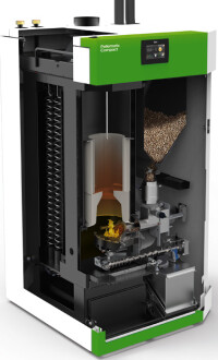 Pellematic Compact: ÖkoFENs  neue Pelletkessel-Kompaktklasse