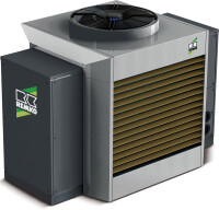 Quantum: Kaskadierbare Luft/Wasser-Wärmepumpe für höhere Leistungsbereiche à la Remko