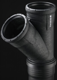 Silent-Pro: Neues hoch schalldämmendes Entwässerungssystem zum Stecken von Geberit