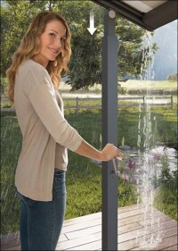 Windstabile und regenfeste Pergola-Markise Plaza Viva neu von Weinor