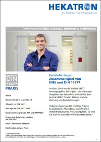 Whitepaper zur DIN 14677 und zum fristgerechten Austausch von Rauchschaltern in Feststellanlagen