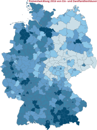 vdpResearch-Immobilienmarktmonitor 2016 zeigt deutliche regionale Unterschiede bei der Preisentwicklung