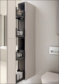 Komplettbadserie Keramag Acanto versteht sich auf Raumwunder und wurde für die Montage optimiert