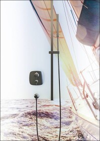 PanElle enlight: Hinterleuchtete (Dusch-)Wandverkleidung von Duscholux als Designelement