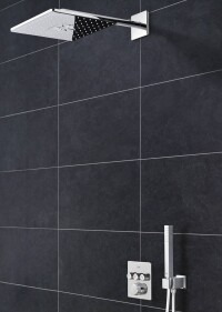 Neue Kopfbrausen-Generation von Grohe kongenial nutzbar mit SmartControl-Unterputzarmaturen