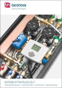 Neuer Datenblatt-Katalog von Taconova mit kompakter Sortimentsübersicht
