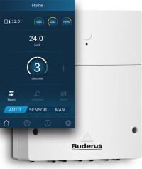 Buderus erweitert sein Wohnraumlüftungsprogramm digital und real