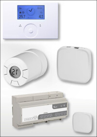 Smartes Zusammenspiel von Einzelraum- und Wärmepumpenregelung à la Stiebel Eltron