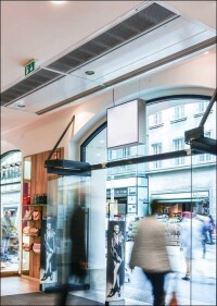 Bestätigt: Teddingtons Luftschleieranlagen aus der E-Serie Silent sind besonders leise.