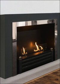 City-Kamine für flackerndes Feuer bei fehlendem Schornstein