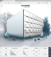 Spielen ausdrücklich erwünscht: „Facademaker“ von 3A Composites hilft bei der Fassadengestaltung
