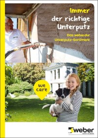Neue Weber-Broschüre informiert über Unterputze