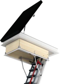 Flachdach-Ausstieg à la Fakro