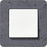 Berker Q.7 - ein Schalterprogramm mit Oberflächen aus Metall, Glas, Schiefer und Beton