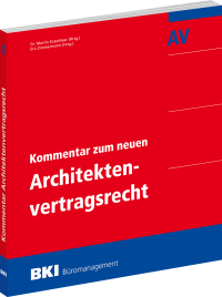 BKI-Kommentar mit Praxistipps zum neuen Architektenvertragsrecht
