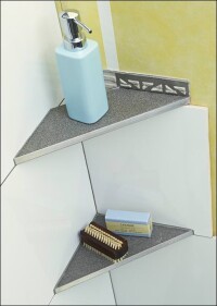 TI-Shelf: Neue befliesbare Ablagen von Dural