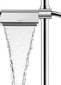 2jet: Handbrause der flachen Art ... von Axor