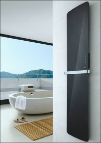 Elektrowärmekörper Runtal Folio jetzt auch aus Glas