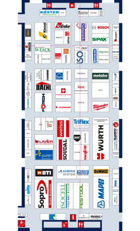 BAU 2017-Vorberichte aus der Halle B6: „Bauchemie, Bauwerkzeuge“