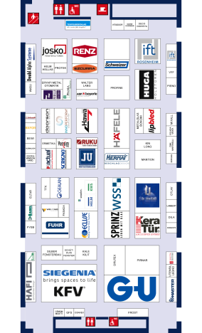 BAU 2017-Vorberichte aus der Halle C4: „Fenster, Türen und Beschläge“