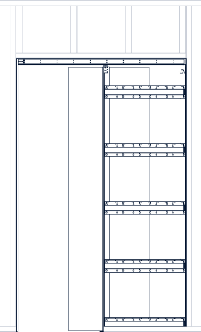 Reversible Laufschiene vereinfacht Nachrüstung und Ausbesserung von Schiebetüren