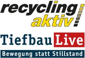 Recycling Aktiv und Tiefbau Live vom 27.-29.4. in Karlsruhe mit Live-Demonstrationen